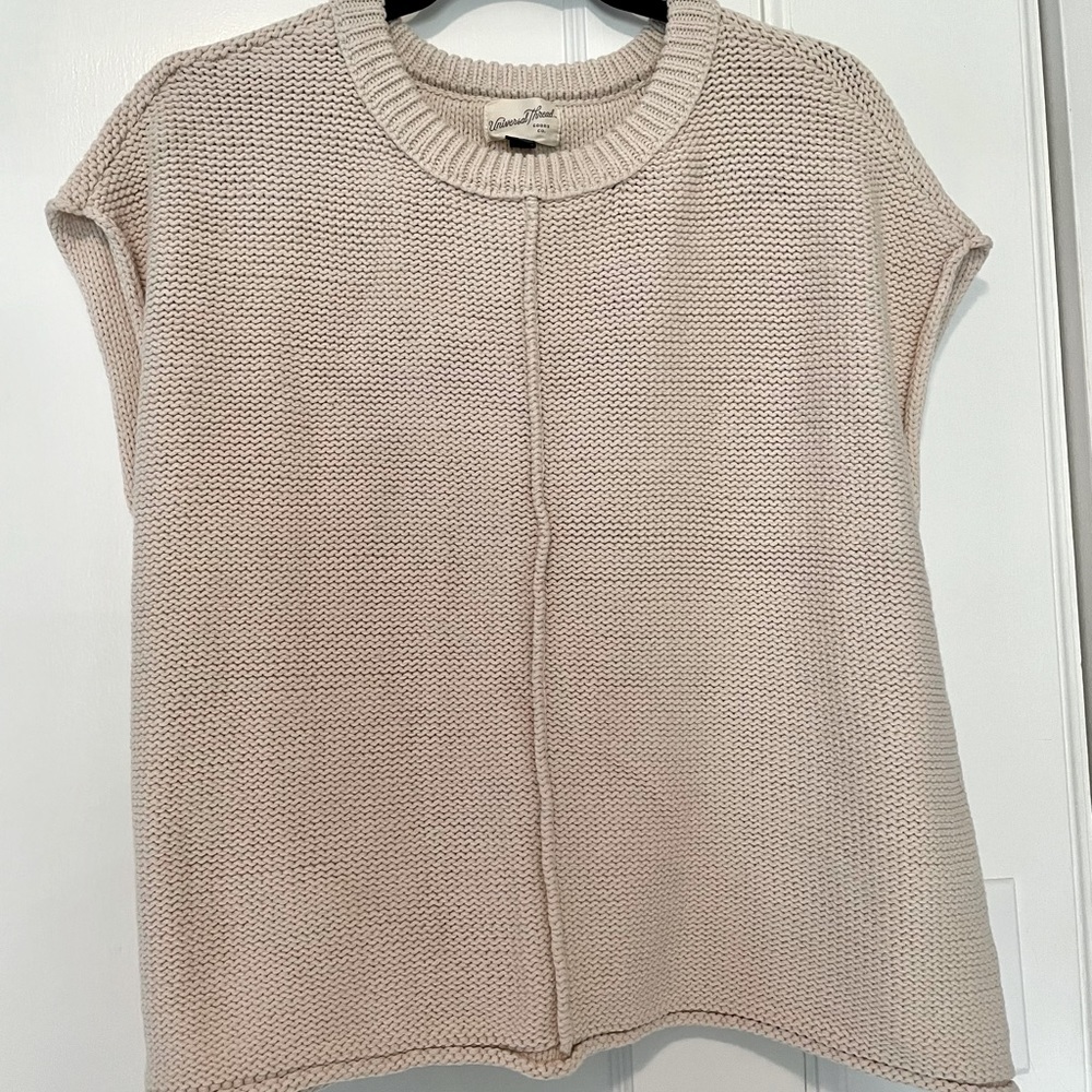 Universal Threat Neutral Colored Knit Vest